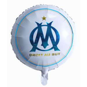 Dynastrib Ballon aluminium OM rond 45 cm - Couleur Blanc - Taille Taille Unique