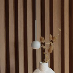 Ideal lux Archimede Plafonnier Suspendu Globe led Intégré Blanc 250Lm 3000K