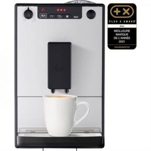 Melitta Machine a Cafe a Café broyeur a Grain Solo Pure Silver Gris