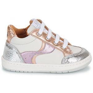 GBB Baskets montantes enfant AURELIA TWIST Blanc - Taille 24,25