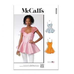 MCCALLS M8509H5 Patron de couture Hauts pour femme H5 (34-36-38-40-42)