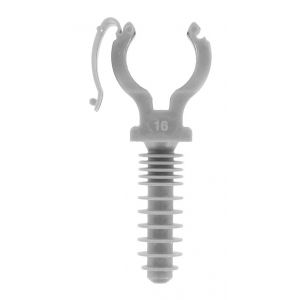 Ram 250 CLIPEO Simple GRIS - Fixation pour tube IRL &Oslash;25