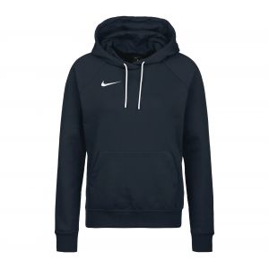 Nike CW6957 Sweat à Capuche de Football à Manches Longues en Molleton pour Femmes, Taille XL, Obsidienne/Blanc/Blanc