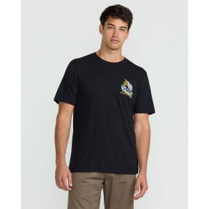 Volcom Dropped This Antique Black - T-Shirt - noir - S - 100% Coton,Jersey