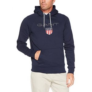 Gant (marque) Sweat-shirt SHIELD HOODIE bleu - Taille Unique,XXL,S,M,L,XL,Unique