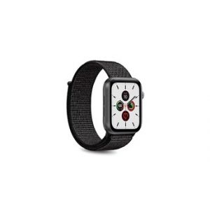 Puro Bracelet en Nylon pour Apple Watch 38-40mm Noir