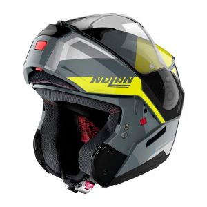 Nolan Casque Modulable N90-3 Wilco N-com L Slate Grey / Yellow