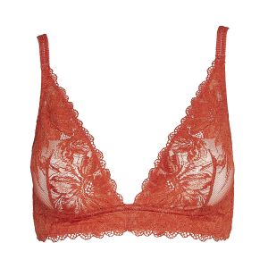 HUIT soutien-gorge triangle en dentelle Brandy Orange - Taille S