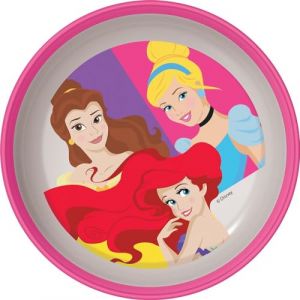 Stor Bol Disney rose et blanc pour fille en plastique Princesses Cendrillon Ariel Belle avec base antidérapante