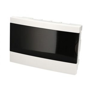 Tableau électrique encastré - EDO Technic - EDO777843 - 12 modules - Blanc - Intérieur