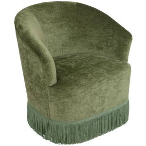 Atmosphera Fauteuil de table Alanya vert Kaki créateur d'intérieur