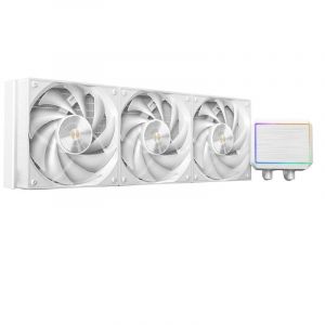 Mars Gaming Refroidissement liquide tout-en-un ML-PROII360, pompe TDP 600 W, 4e génération, 3 ventilateurs, blanc