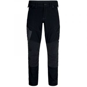 Engel Pantalons de travail x -Treme stretch 4 sens avec poches genouill&egrave;re Kevlar coloris noir/gris taille 48