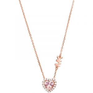Michael Kors Collier court Brilliance Rose Michael - Couleur Rose - Taille Taille unique