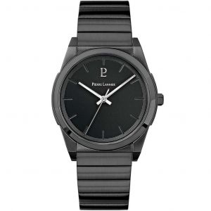 Pierre Lannier Montre pour homme 215L439 avec bracelet en acier noir