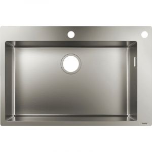 Image de Hansgrohe Evier à encastrer 1 bac S71 660 sans vidage inox