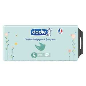 Dodie Couche Écologique Taille 5 40 couches