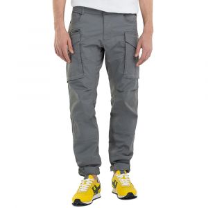 Image de REPLAY Pantalon cargo ajusté stretch Vert - Couleur Vert - Taille L