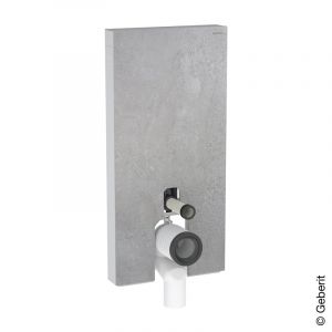 Geberit Monolith Plus Module sanitaire H: 114,5 cm, pour cuvette à poser, 131203JV7,
