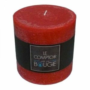 Le Comptoir de la Bougie Rustic - Bougie cylindrique (10 cm)