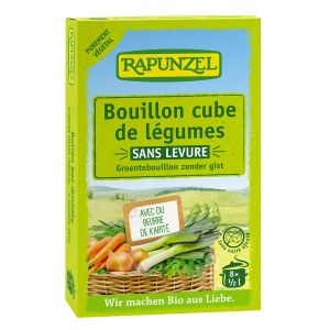 Rapunzel Bouillon de légumes en cubes sans levure 80g