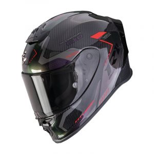 Scorpion Casques intégraux Exo R1 Evo Carbon Air Propel Black Chameleon