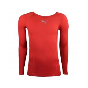 Puma T-shirt Liga Baselayer Tee LS rouge - Taille EU XXL