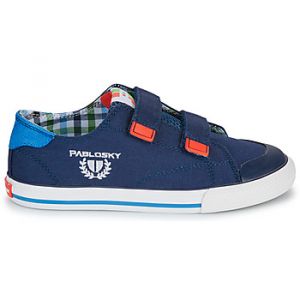 Pablosky Baskets basses enfant CANVAS Bleu - Taille 31,32,33,34
