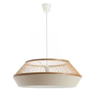 Lussiol Suspension en textile beige, d. 0 cm