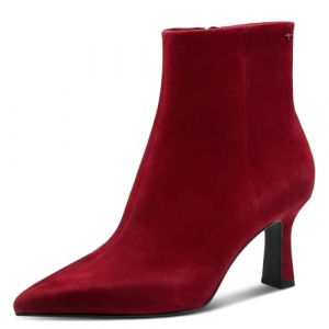 Tamaris Femme Damen Boot Heel 1-25358-45 Bottine, Rouge, 40 EU