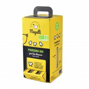 Magalli Boîte mangeoire Bio pour poussins 1,5 kg