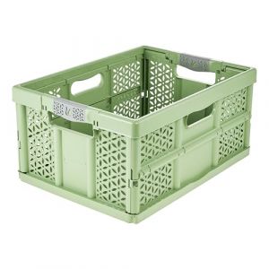 Keeeper Lea Eco Line Boîte pliante professionnelle avec poignées souples 32 L