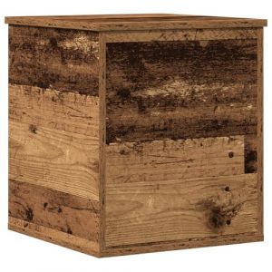 VidaXL Coffre de rangement en bois recyclé 40x42x46 cm