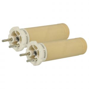 Vhbw 2x &Eacute;l&eacute;ment chauffant compatible avec Leister Igniter BM4 pistolet soudeur &agrave; air chaud - 1550 W, c&eacute;ramique, 2,6 x 9,1 cm