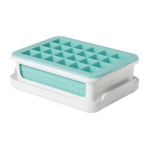 Image de Oxo Bac à Petits Glaçons En Silicone Avec Couvercle