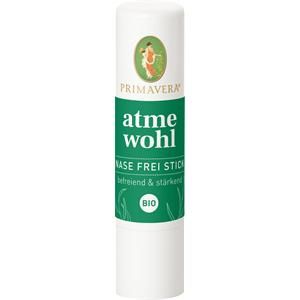 Primavera Health & Wellness Gesundwohl Stick bio Nez dégagé "Atmewohl" Bonne respiration 0,80 ml