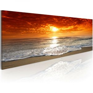 Image de Artgeist Tableau Imprimé "Romantic Sunset" 45x135cm