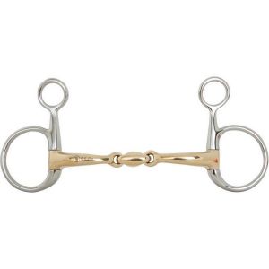 Mors baucher pour cheval double brisure BR Equitation