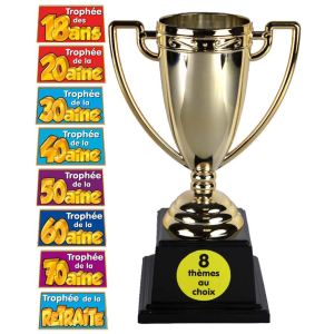 Trophée personnalisable Anniversaire et Retraite