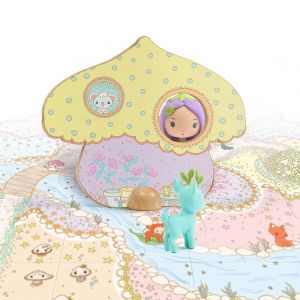 Djeco Puzzl Up TINYLY : Lily -33pcs