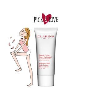 Clarins Baume Corps Super Hydratant au beurre de karit&eacute; - 100 ml