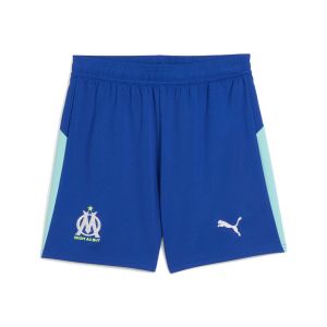 Puma Olympique De Marseille 25/26 Shorts, pointure 140 cm - ['Bleu'] - Taille 140 cm