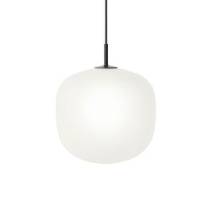Muuto Suspension RIME-Suspension Verre Ø25cm Noir