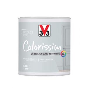 V33 Peinture murale intérieure Colorissim Gris calque satin 0,5L