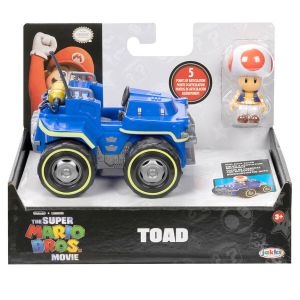 Jakks Pacific Figurine Mario Kart The Movie Toad Kart
