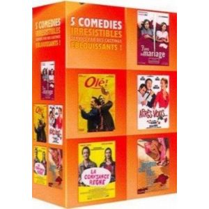 Coffret 5 comédies irrésistibles - 7 ans de mariage + Olé + Après vous + La confiance règne + Bienvenue chez les Rozes [DVD]