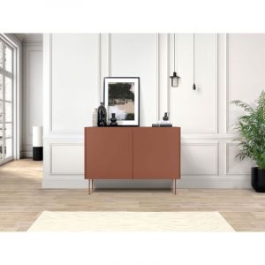 Bobochic Buffet Buffet 2 portes 120 cm atlas Rouge - Rouge