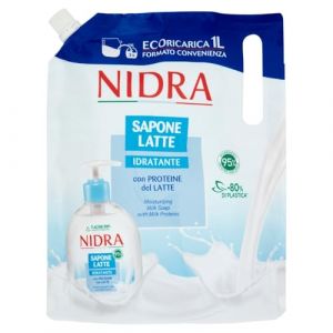 Nidra SAPONE LIQUIDO RICARICA 1LT LATTE