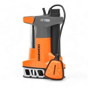 Daewoo Pompe submersible avec flotteur 1100W, débit 15000 l/h, profondeur max 7 m DDP17000