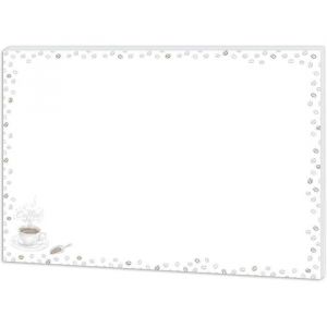 Sous-main de bureau - RNK Verlag - Coffee - 60 x 42 cm - 30 feuilles - Vierge